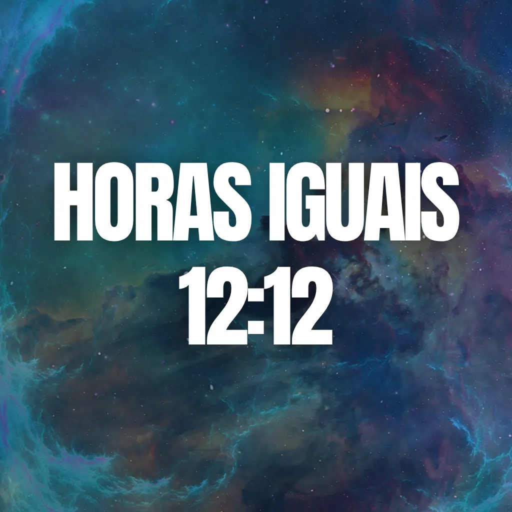 Horas iguais 12:12